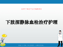 下肢深静脉血栓治疗护理PPT课件