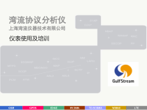 湾流仪表使用及培训