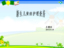 新生儿黄疸护理查房PPT课件