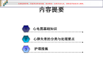 严重心律失常的急救和护理课件