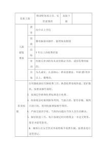物业收费员职务说明书范文