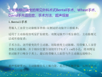 主动脉瓣置换升主动脉置换术护理查房课件
