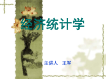 经济统计学第1章