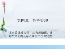 第四章 筹资管理