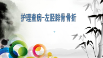 左胫腓骨骨折护理查房l课件