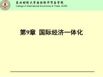 国际经济一体化概述