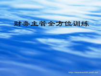 财务主管应具备的素质