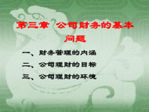 03公司财务的基本问题