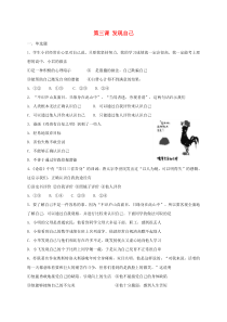 第一单元第三课《发现自己》同步检测-七年级上册道德与法治部编版