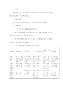 保洁用具、用品管理规定