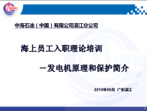 海上员工入职理论培训之发电机原理和保护简介