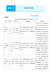 (全国版)高考语文二轮精品专题五《文言文阅读》(解析版)