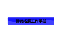 营销拓展工作手册