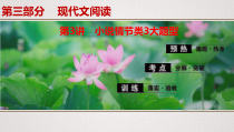 (全国版)高考语文一轮复习专题11第3讲《小说情节类3大题型》课件(含详解)