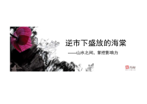 深圳某地产棠樾营销大赏_中原