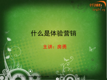 什么是体验营销概述