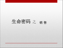 生命数字与销售