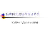 盛唐网友进销存管理系统