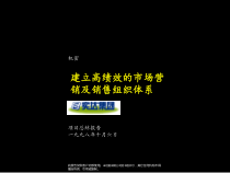 实达营销组织系统建设