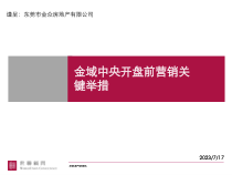 世联-东莞金域中央开盘前营销关键措-14PPT