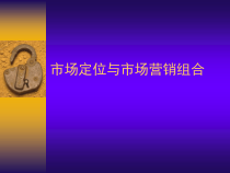市场定位与市场营销组合