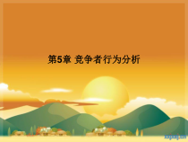 市场营销第5章竞争者行为