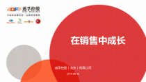 在销售中成长
