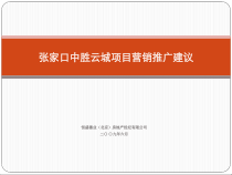 张家口中胜云城营销思路