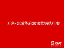 长沙某地产金域华府营销执行案