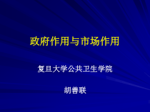 政府作用与市场作用