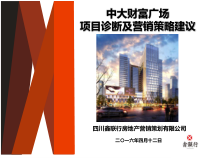 中大财富广场销售建议
