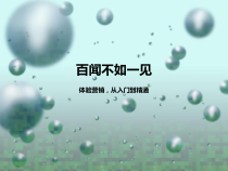 中山大学吴柏林教授“体验经济·体验营销”绝密资料 百闻不如一见