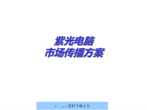 紫光电脑市场的传播方案
