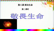 第八课 《探问生命——敬畏生命》PPT课件-七年级上册道德与法治部编人教版