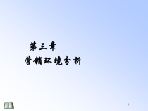 03第三章营销环境分析