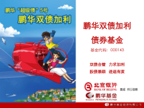 3鹏华双债加利债券基金营销