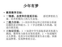 1.2《少年有梦》PPT课件16-七年级上册道德与法治部编版