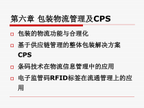 第六章包装物流管理及CPS