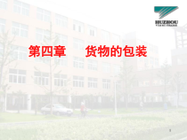 第四章货物的包装ppt-第X章章节标题或名称——（本页主
