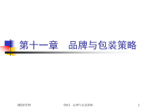 品牌与包装策略课件