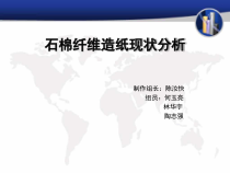 石棉纤维造纸现状分析