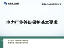 04_电力行业等级保护基本要求
