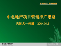 上市公司南京中北地产项目ppt-中北地产项目营销推广思路