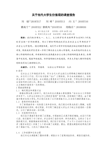 马哲调查报告