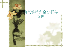 油气站场安全管理