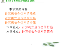 计算机安全机密第三章