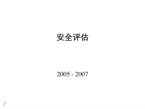 信息安全导论-ch21-安全评估