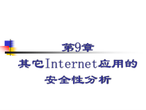 Internet应用的安全性分析教材