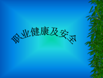 职业健康及安全管理体标准简介