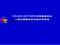 环境健康安全一体化管理体系总结分析报告